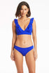 Sea Level Essentials Frill Bra Top